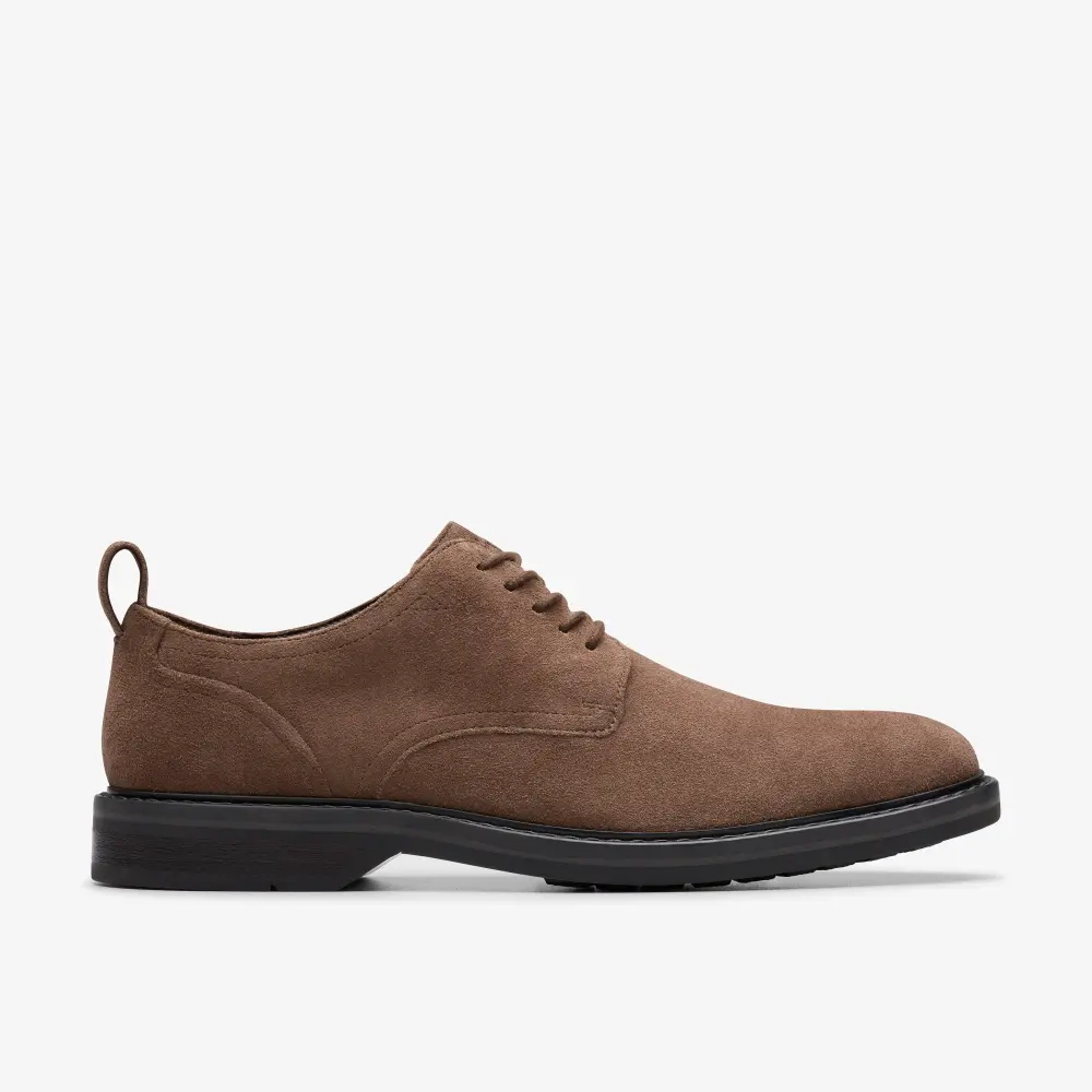 Aldwin Herren-Oxfordschuhe aus braunem Wildleder mit Spitze online