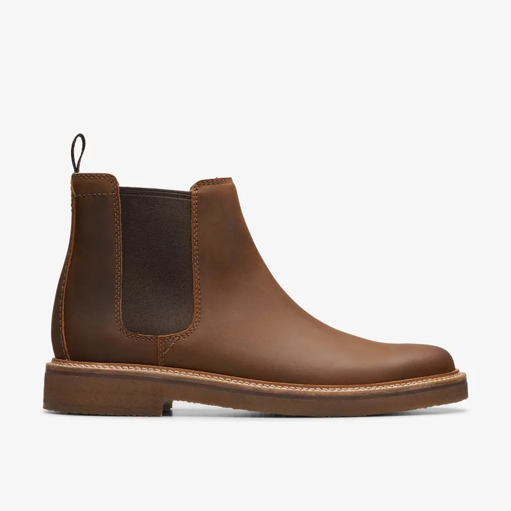 Clarkdale Easy Chelsea Boots aus Bienenwachsleder für Herren online