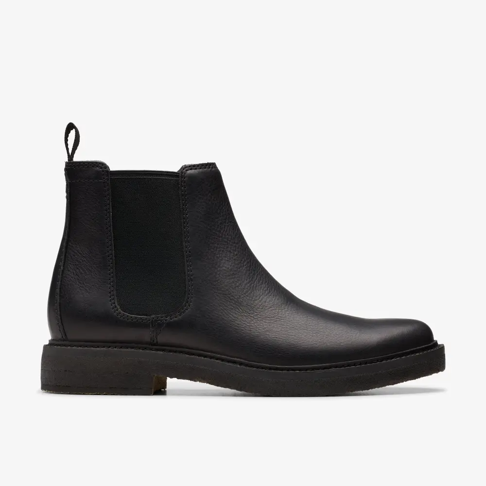 Clarkdale Easy Chelsea Boots für Herren aus schwarzem Leder online