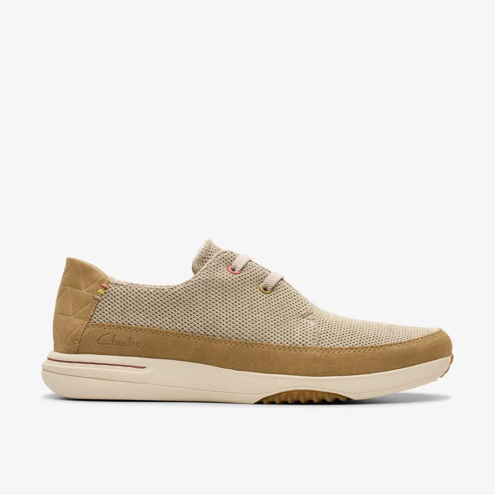 Clarks Herren-Sneaker Easeway Lace Sand Combination online