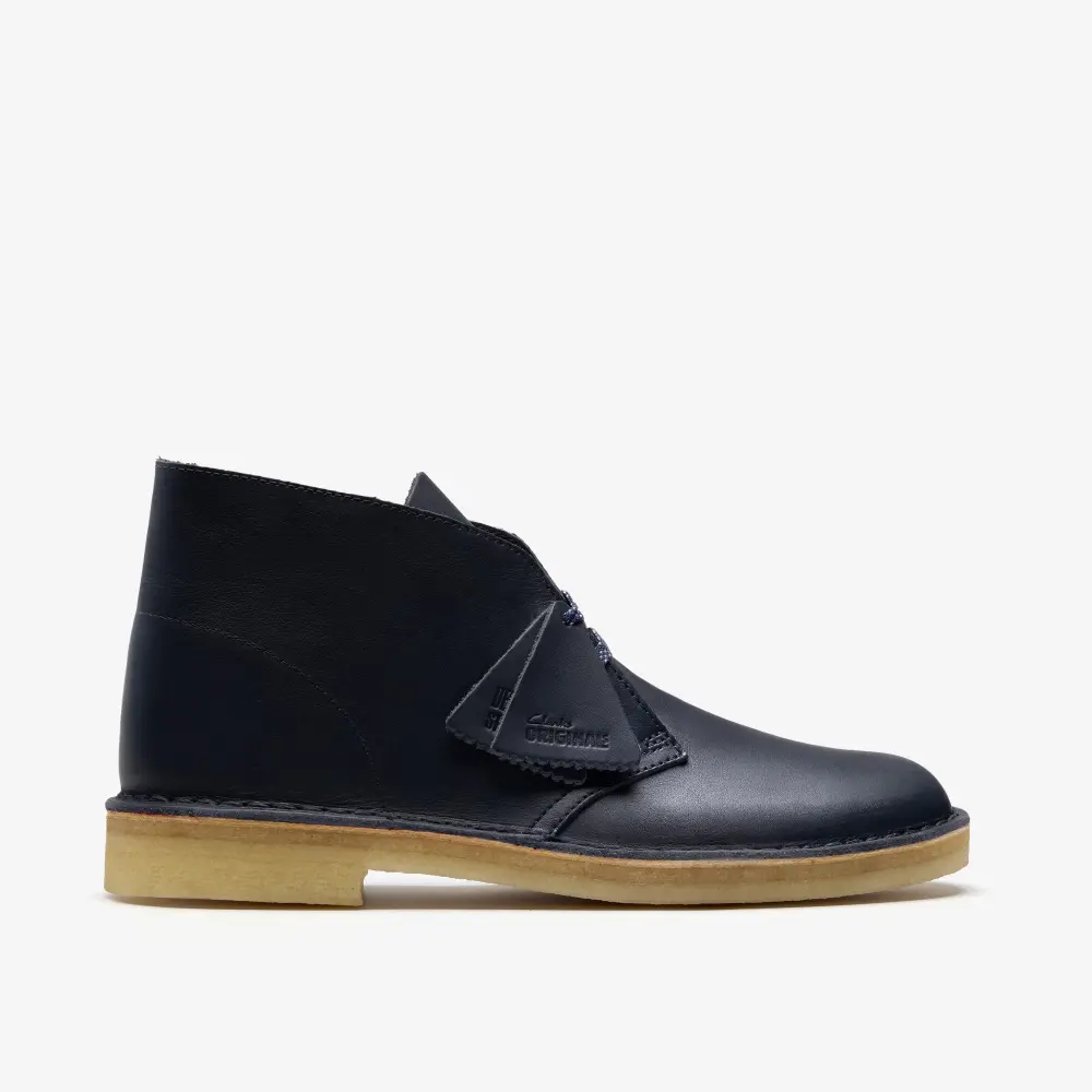 Herren Desert Boot Navy Leder Desert Chukka online