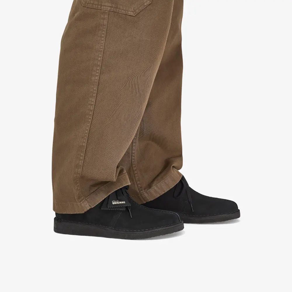 Herren Desert Trek Schuhe aus schwarzem Wildleder online