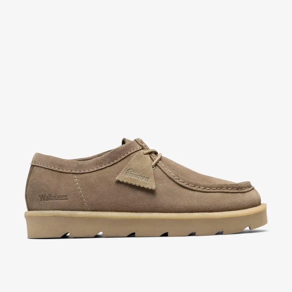 Meare Walla Herren-Wallabees in Rauchgrau aus Wildleder online