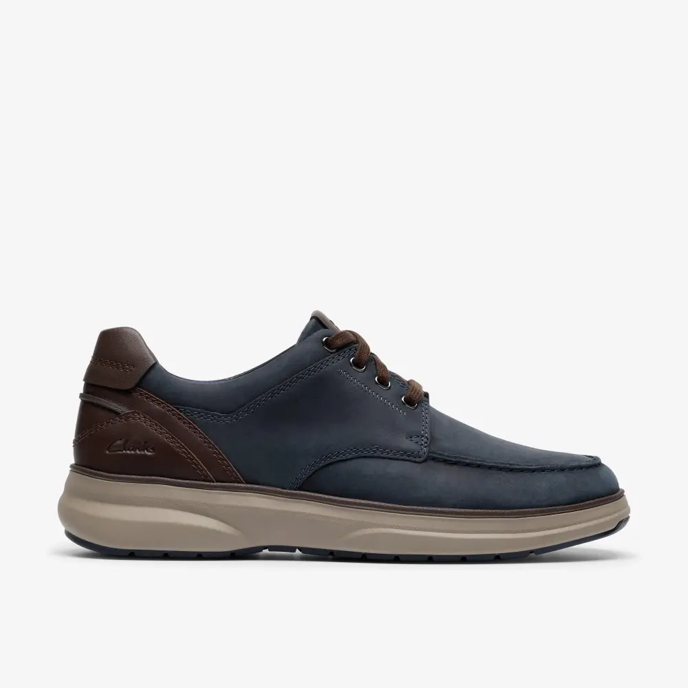 Mullan Moc Herrenschuhe aus marineblauem Leder online