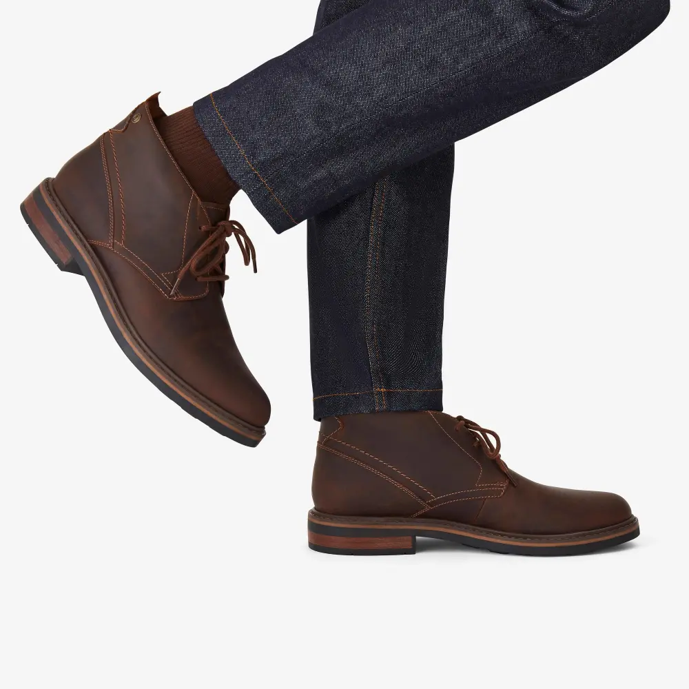 Newford Mid Chukka-Stiefel für Herren aus beeswaxiertem Leder online