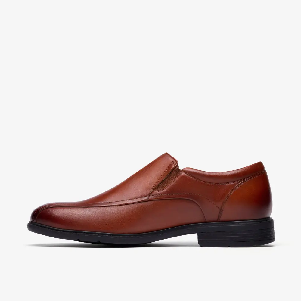 Steadwell Step Herren-Loafer aus dunkelbraunem Leder online