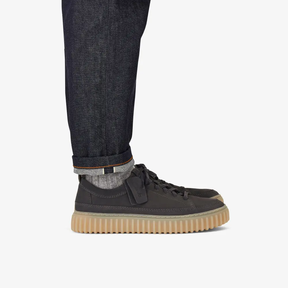 Torhill Lace Herrenschuhe aus dunkelgrauem Nubukleder online