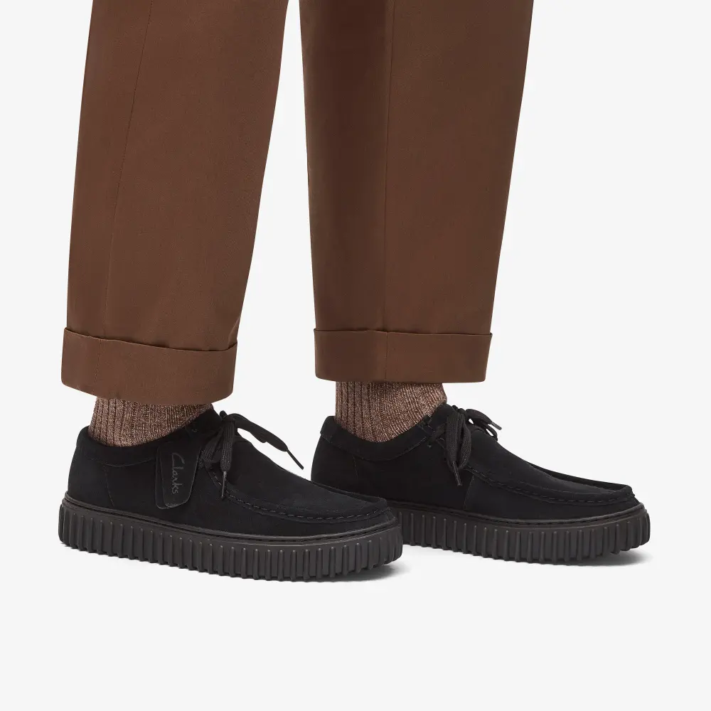 Torhill Lo Herrenschuhe aus schwarzem Wildleder online