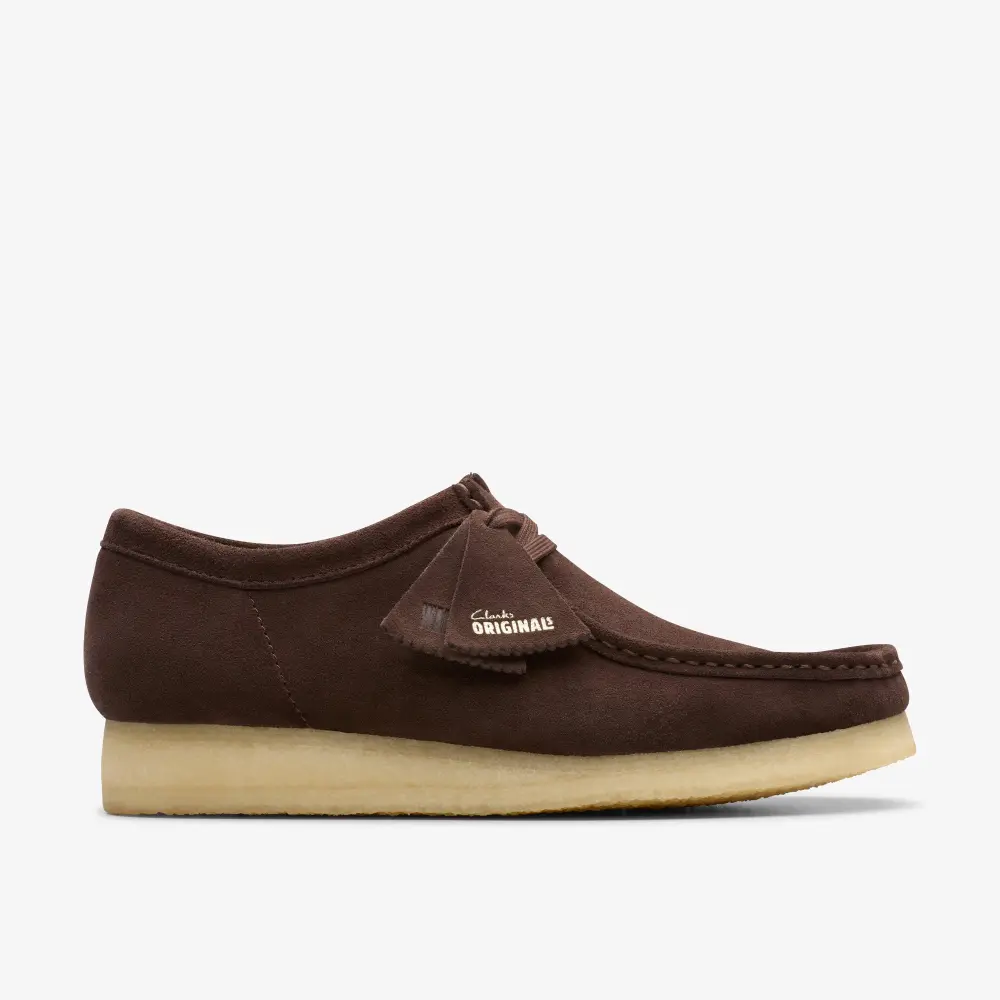 Wallabee™ Herrenschuhe aus dunkelbraunem Wildleder online