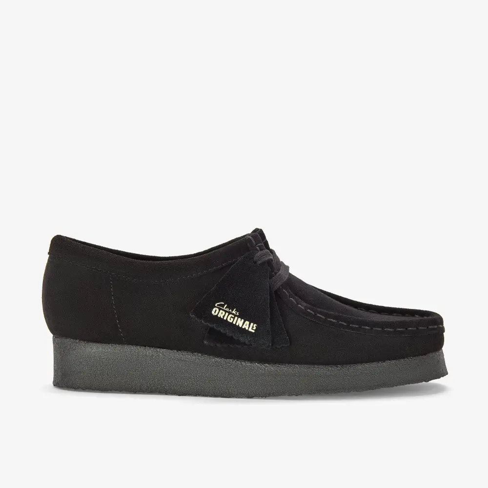 Wallabee™ Herrenschuhe aus schwarzem Wildleder online