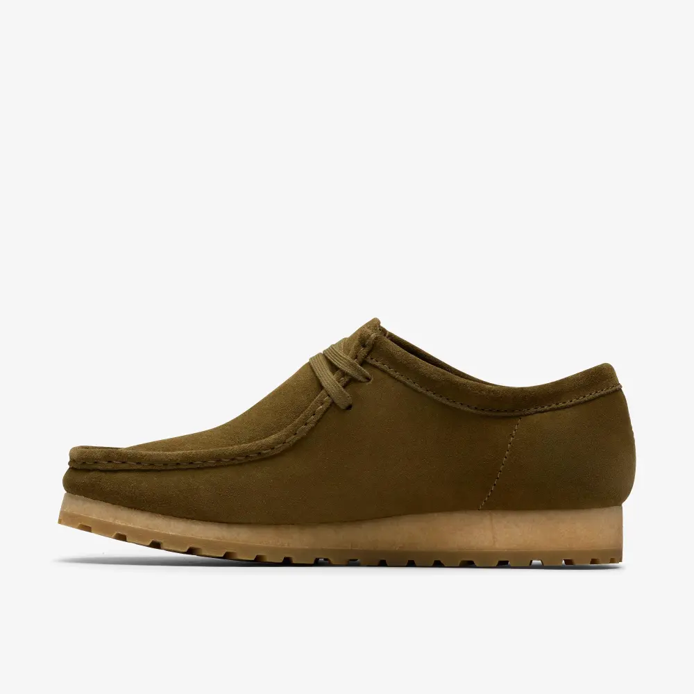 Wallabee RB Herren-Wallabees aus olivgrünem Wildleder online