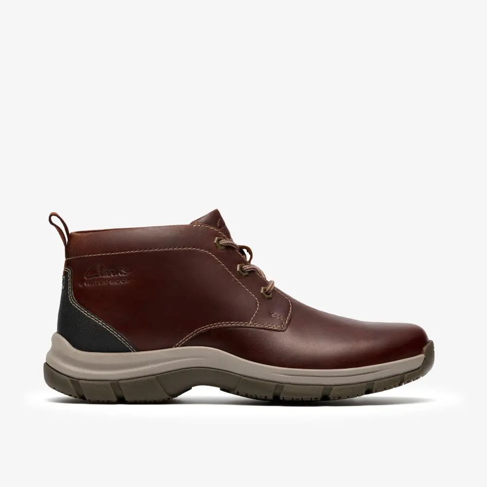 Walpath Chukka Herrenstiefel aus braunem Leder online