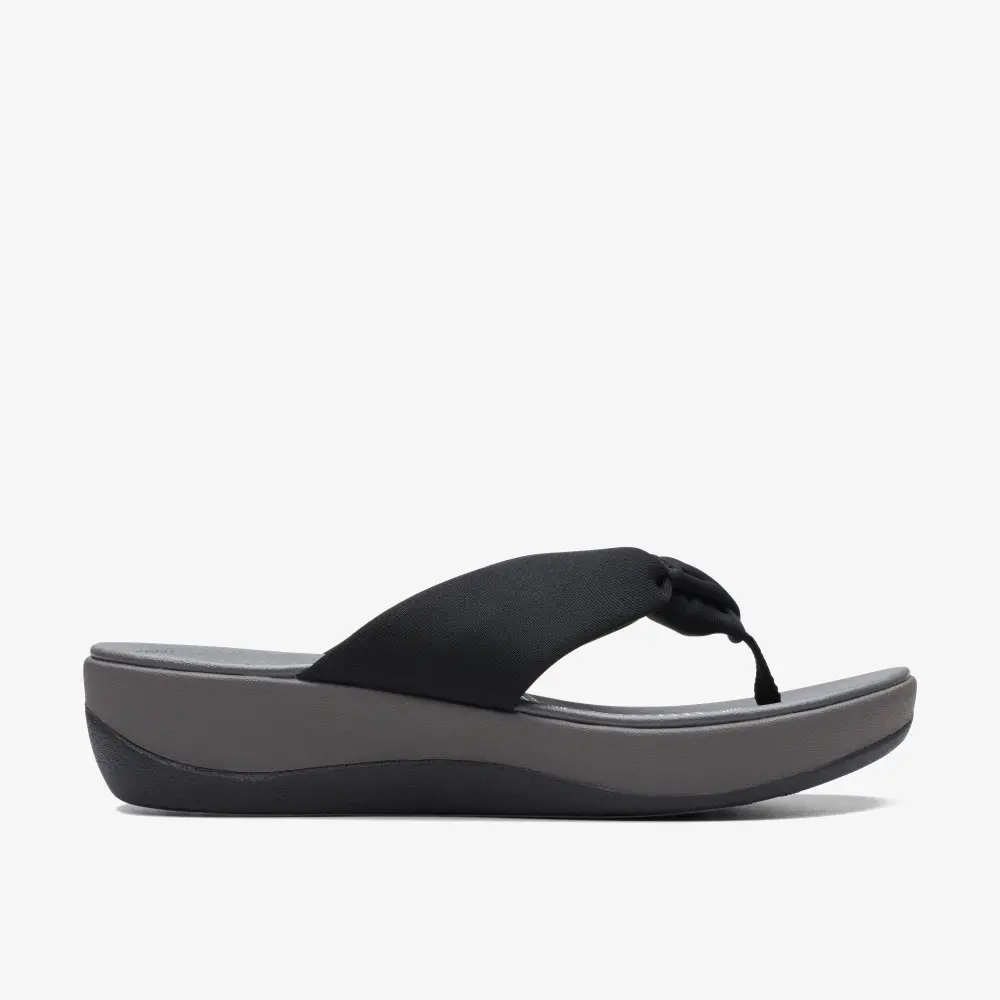 Arla Glison Damen-Flip-Flops aus schwarzem Stoff, Modell Cloudsteppers™ online