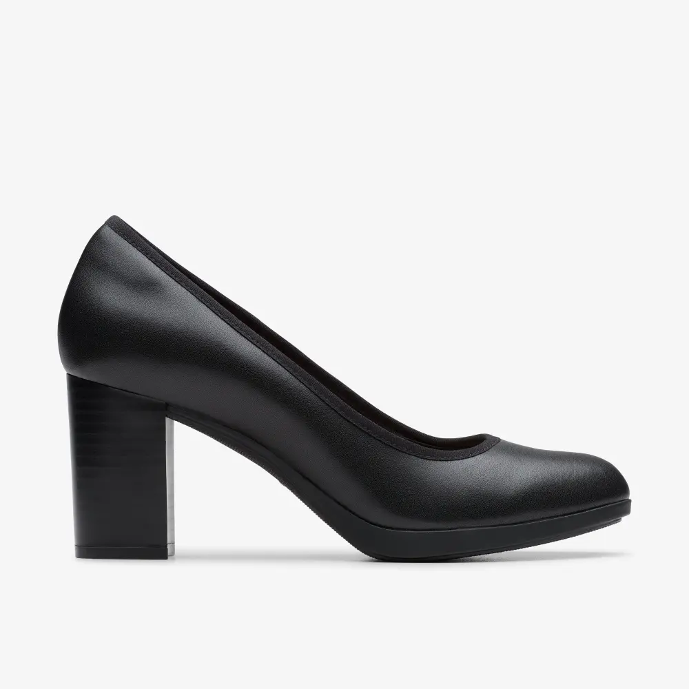 Bayla Carly Pumps aus schwarzem Leder für Damen online