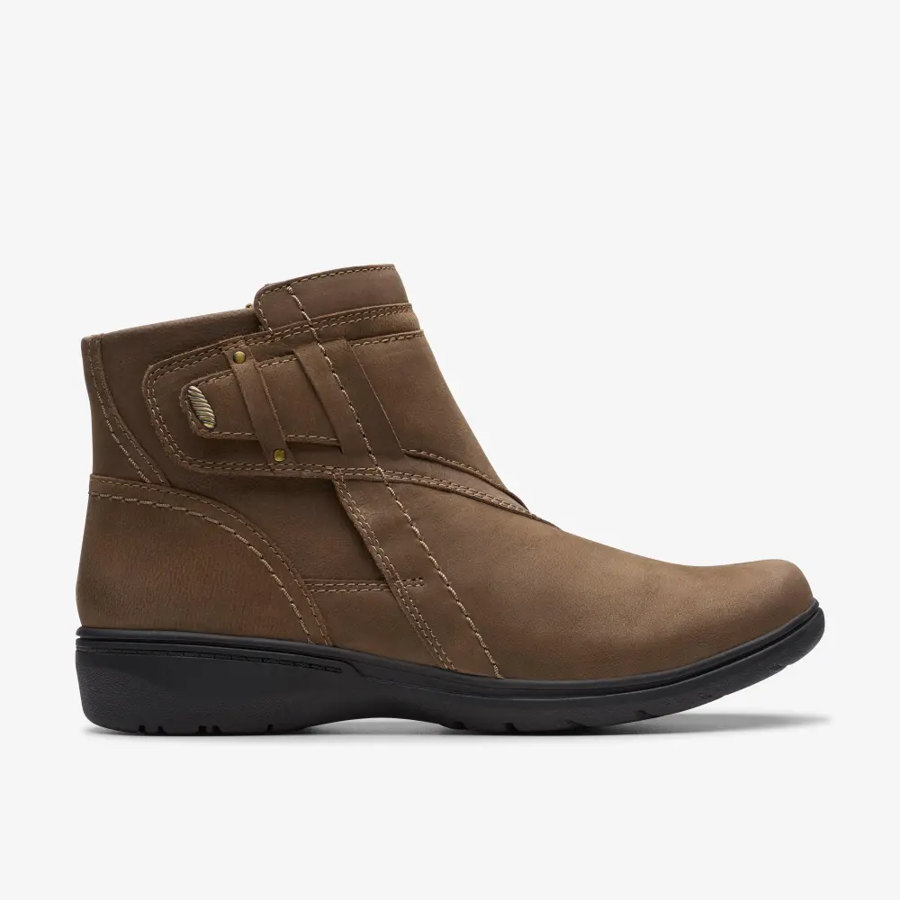 Damen-Ankle-Boots im Carleigh-Stil aus Nubukleder von Mhroom online