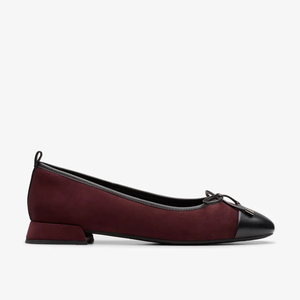Damen-Ballerinas Ubree15 Poppy Merlot Kombination online