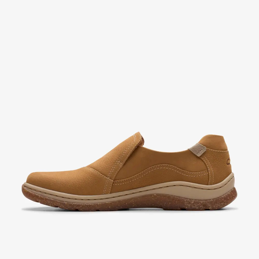 Damen Orlene Slipper aus hellbraunem Nubukleder online