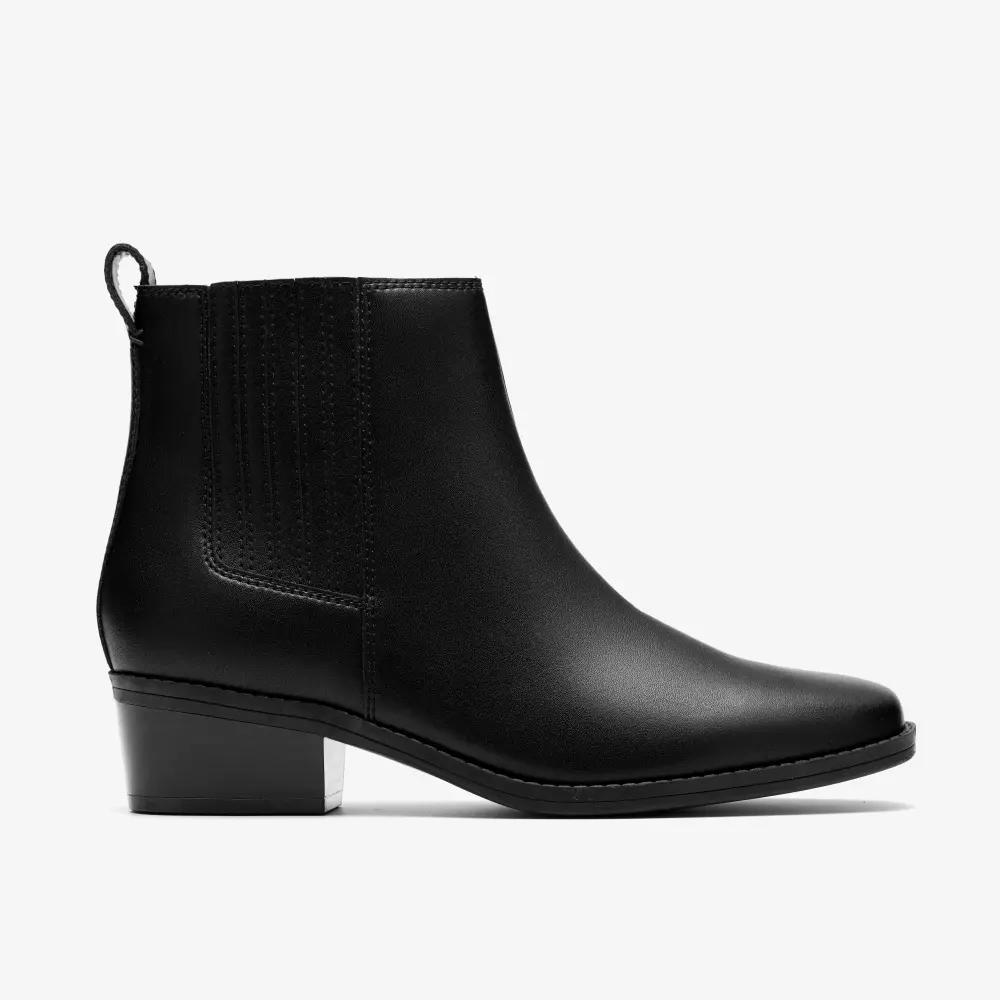 Danyelle Skip Damen-Ankle-Boots aus schwarzem Leder online
