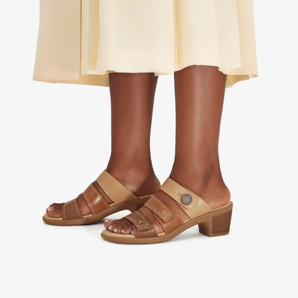 Emily 2 Adella Damen-Sandalen mit Absatz, braun-mehrfarbig online