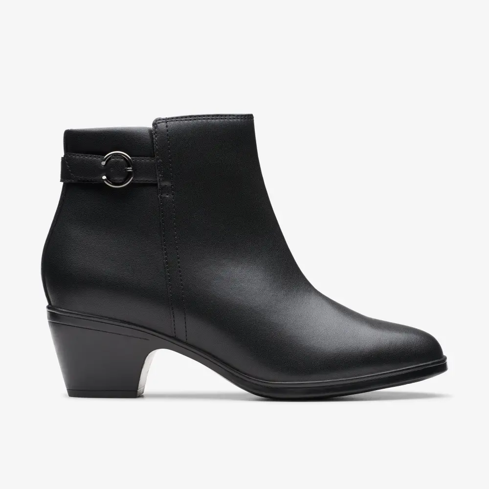 Emily 2 Belle Damen-Ankle-Boots aus schwarzem Leder online