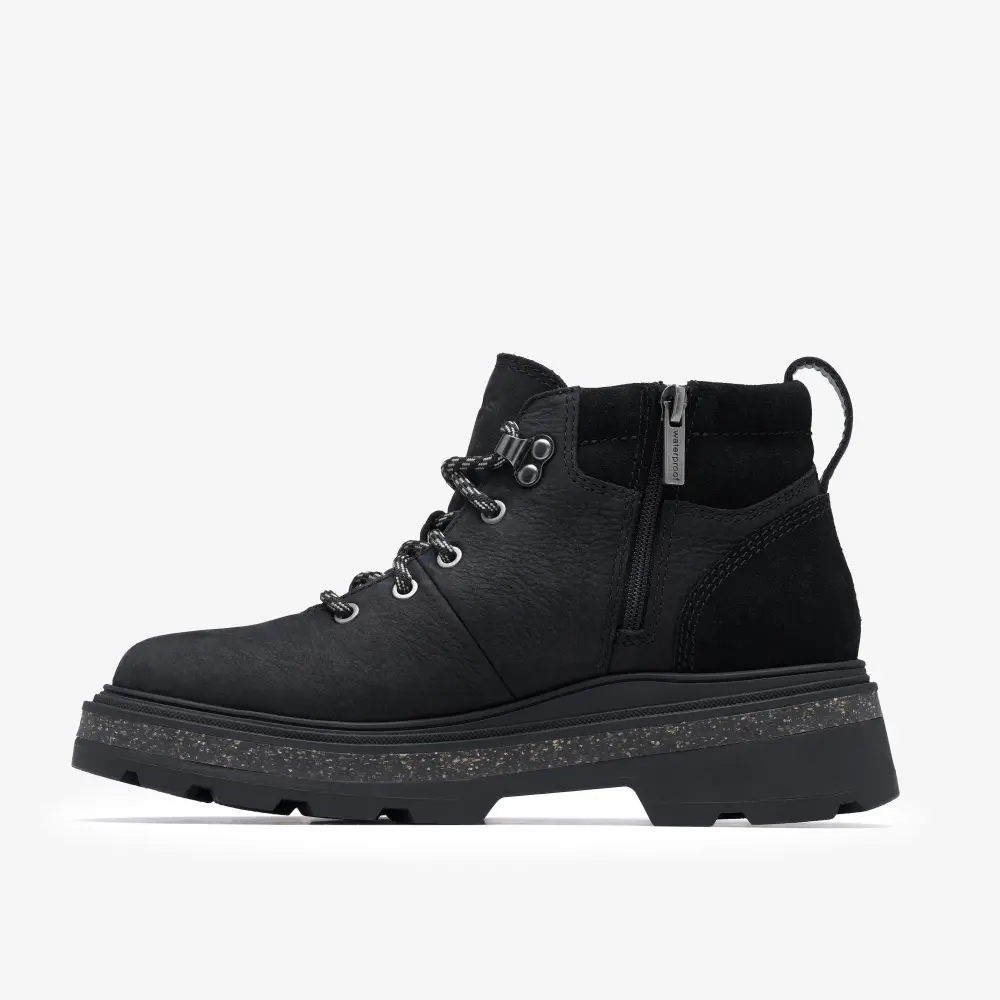 HencroftHikeWP Damen-Ankle-Boots aus schwarzem Leder online