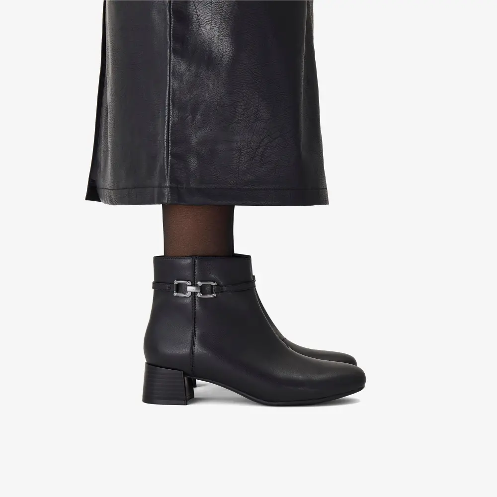 Iridessa Air Damen-Ankle-Boots aus schwarzem Leder online