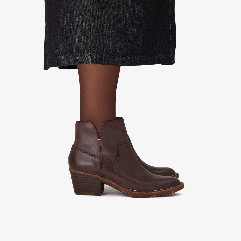 Kastela Top Chelsea Boots aus braunem Leder für Damen online