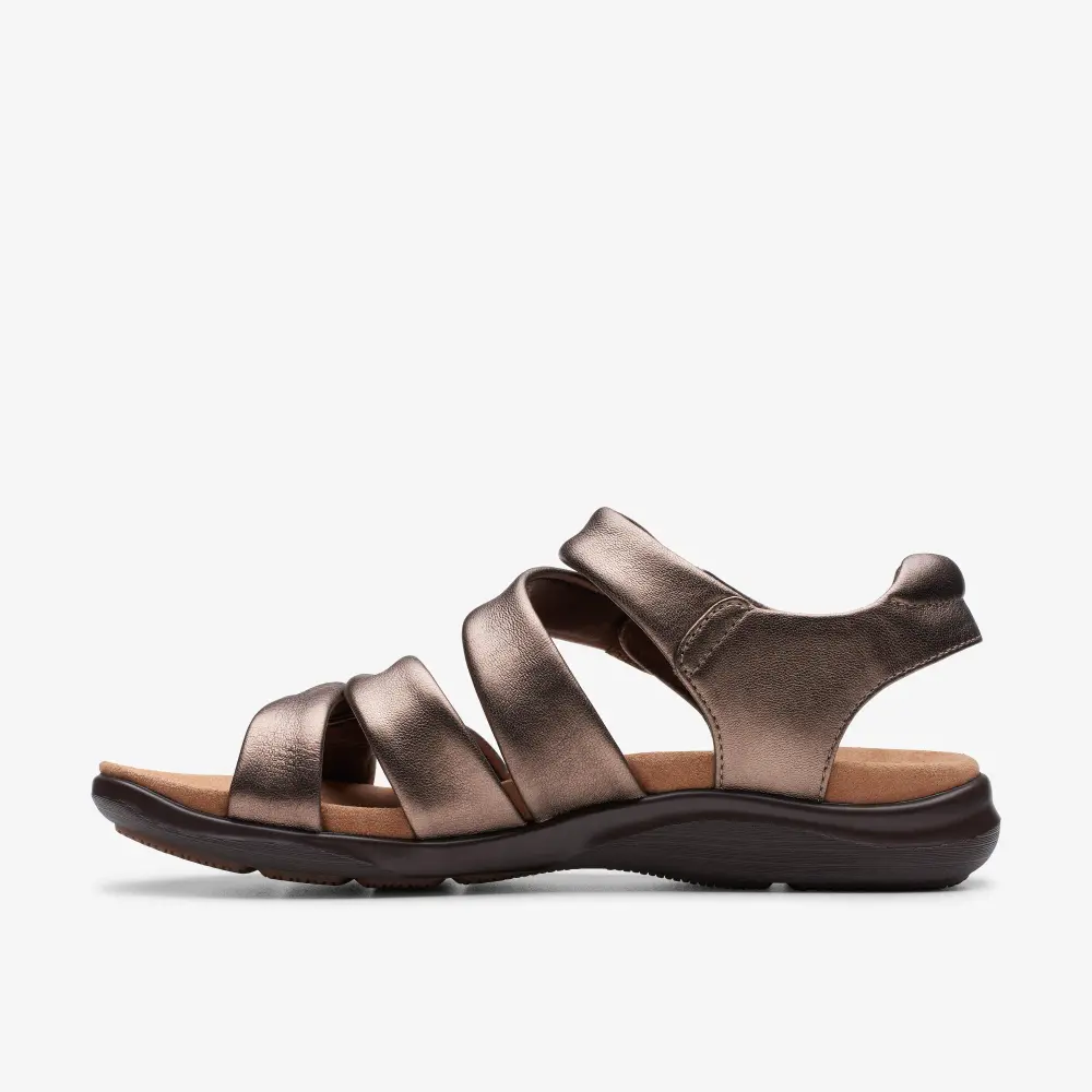 Kitly Ave Damen-Sandalen aus bronzefarbenem Leder online