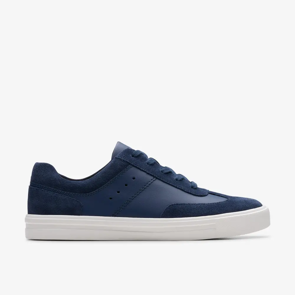 Makea Court Damen-Sneaker aus marineblauem Leder online