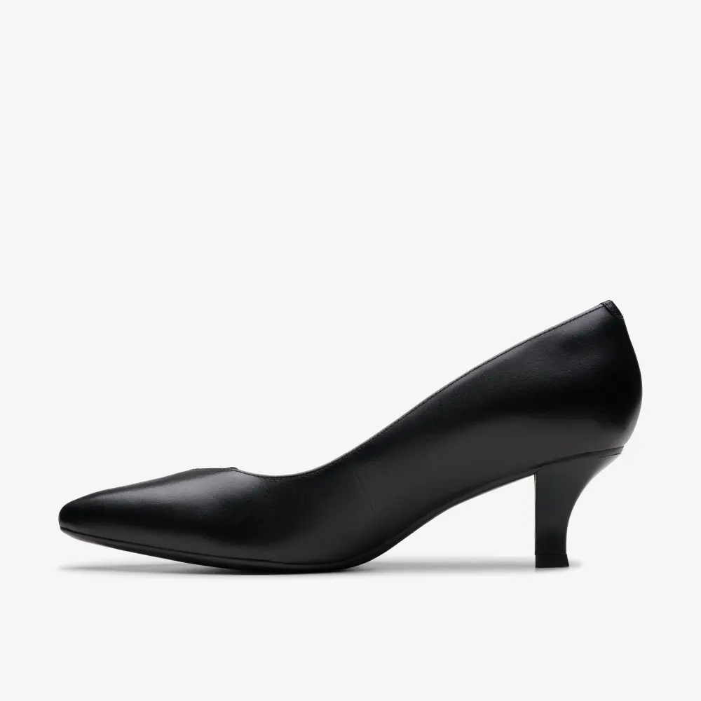 Noahh Rose Damen-Pumps aus schwarzem Leder online