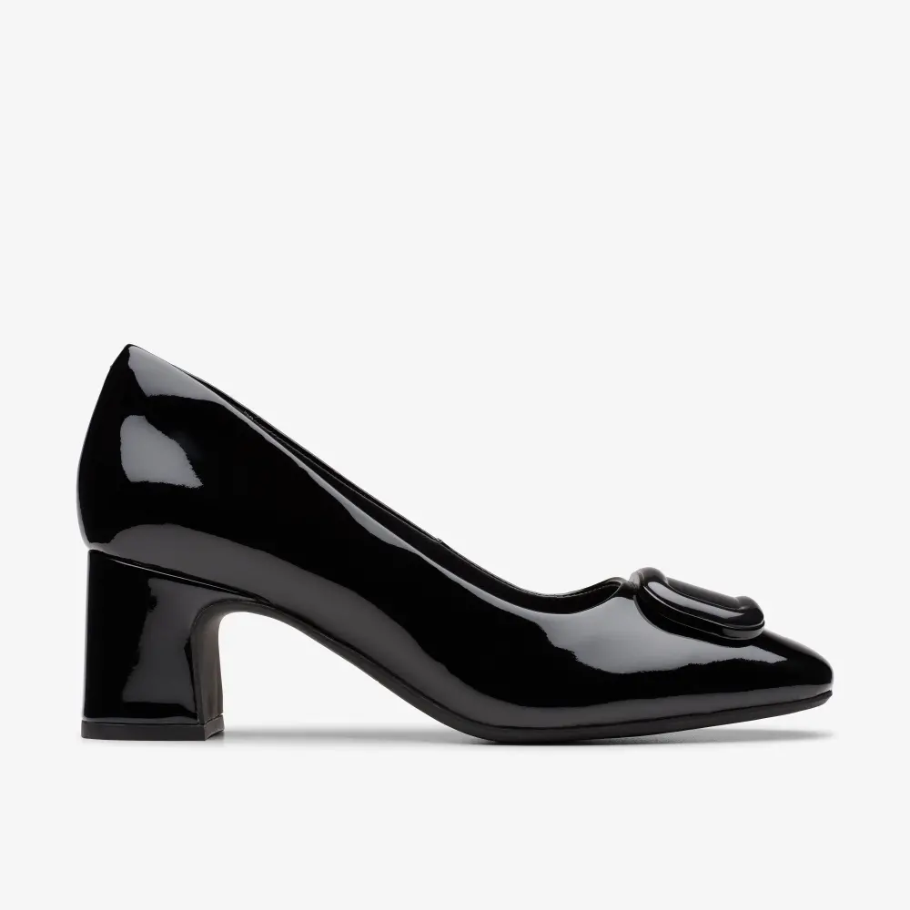 Schwarze Lack-Pumps „Fernie Trim“ für Damen online