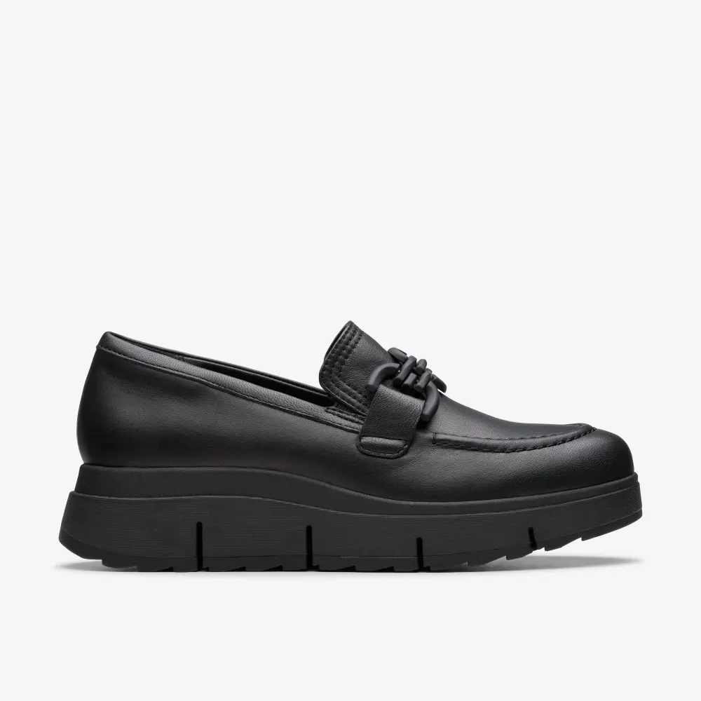 Schwarze Lederloafer von Loriini (Modell Izzy) online