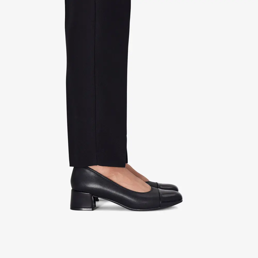 Schwarze Lederpumps von Iridessa May für Damen online