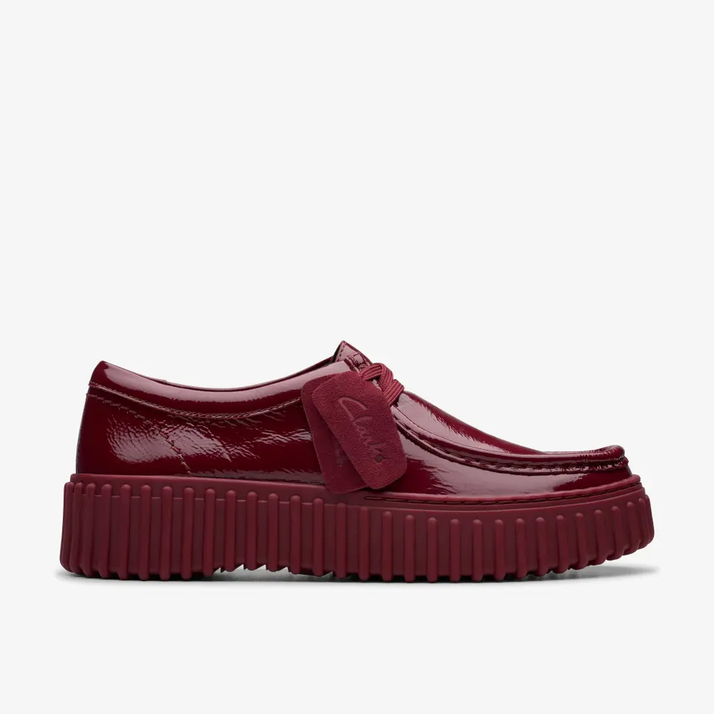 Torhill Bee Burgundy Patent Wallabee Damen online